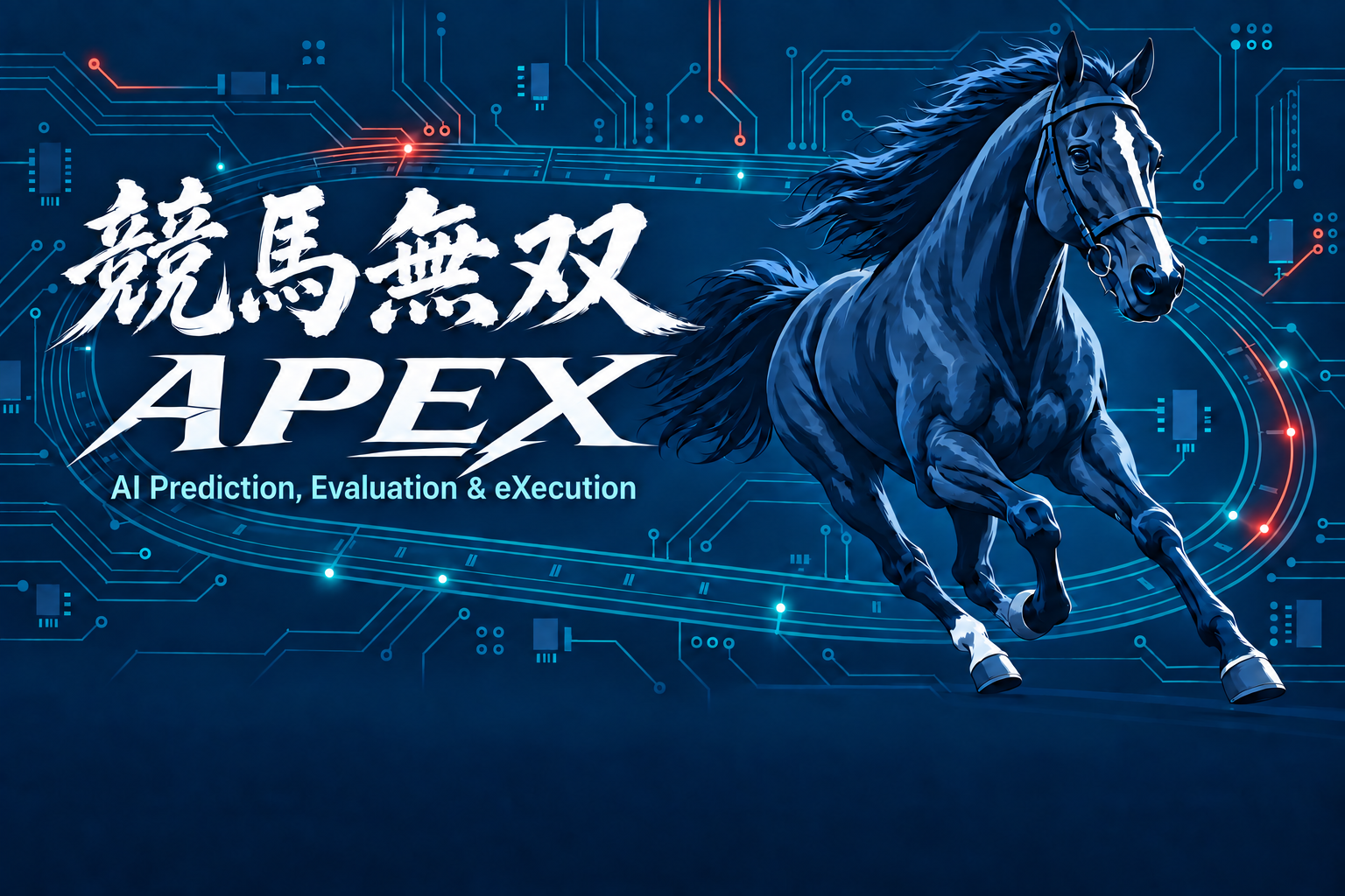 競馬無双APEXのメインビジュアル