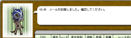 メール 着信通知